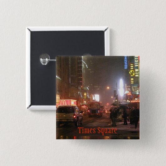 Times Square Button (Voorkant /achterkant)