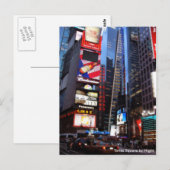 Times Square by Night Briefkaart (Voorkant / Achterkant)
