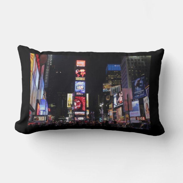 Times Square-Empire State Building NYC Kussen (Voorkant)
