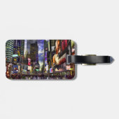 Times Square Foto in HDR. Bagagelabel (Achterkant horizontaal)
