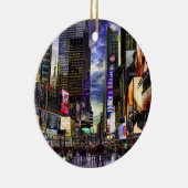 Times Square Foto in HDR. Keramisch Ornament (Rechts)