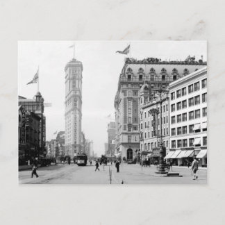 Times Square in 1908 Briefkaart
