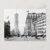 Times Square in 1908 Briefkaart (Voorkant)