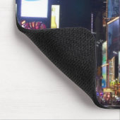 Times Square in de nacht in Manhattan, New York Muismat (Hoek)