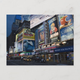 Times Square in Manhattan Briefkaart