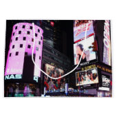Times Square in New York (roze) Large Cadeautasje (Voorkant)