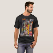 Times Square Lights New York City T-shirt (Voorkant volledig)