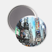 Times Square Magneet (Voorkant / Achterkant)