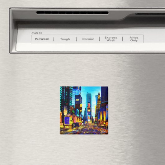 Times Square Magneet (Insitu (Vaatwasser))