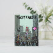 Times Square Manhattan New York Briefkaart (Staand voorkant)