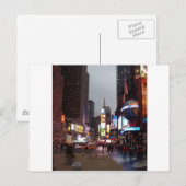 Times Square New York Briefkaart (Voorkant / Achterkant)