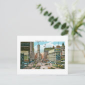 Times Square New York Briefkaart (Staand voorkant)