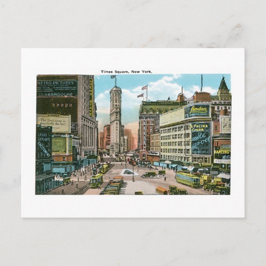 Times Square New York Briefkaart (Voorkant)