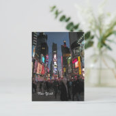 Times Square New York Briefkaart (Staand voorkant)