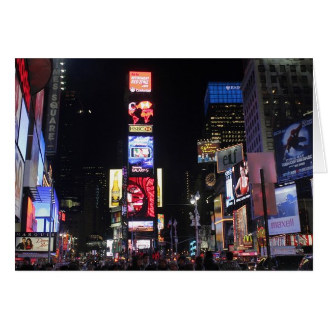 Times Square New York City (Voorkant Horizontaal)