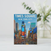 Times Square – New York City Briefkaart (Staand voorkant)