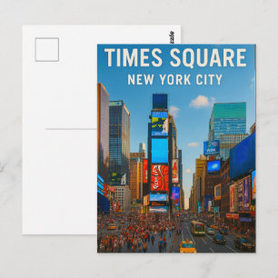 Times Square – New York City Briefkaart
