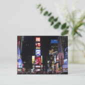 Times Square New York City Briefkaart (Staand voorkant)