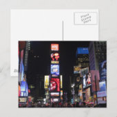 Times Square New York City Briefkaart (Voorkant / Achterkant)