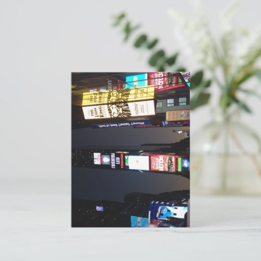 Times Square - New York City Briefkaart (Staand voorkant)