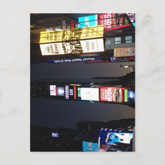 Times Square - New York City Briefkaart (Voorkant)