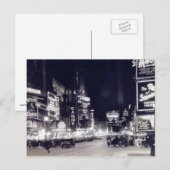Times Square, New York City Briefkaart (Voorkant / Achterkant)