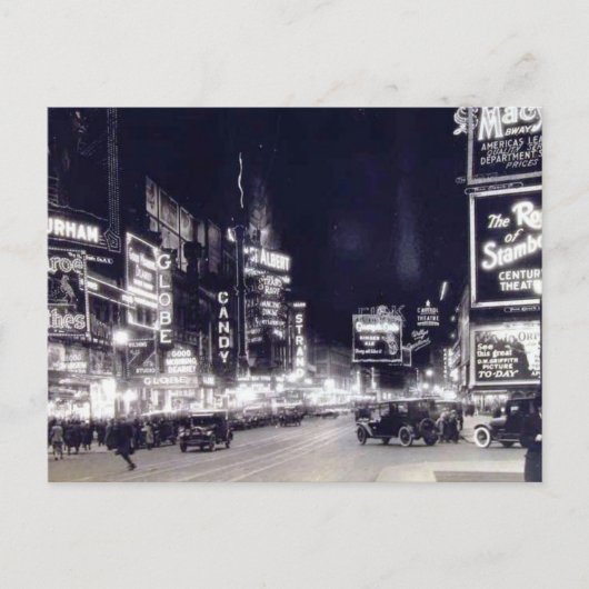 Times Square, New York City Briefkaart (Voorkant)