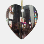 Times Square New York City NYC Neon Keramisch Ornament (Rechts)