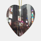 Times Square New York City NYC Neon Keramisch Ornament (Links)