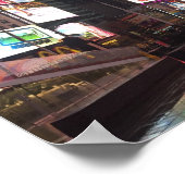 Times Square New York City NYC Neon Poster (Hoek)