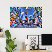 Times Square - New York City Poster (Thuiskantoor)