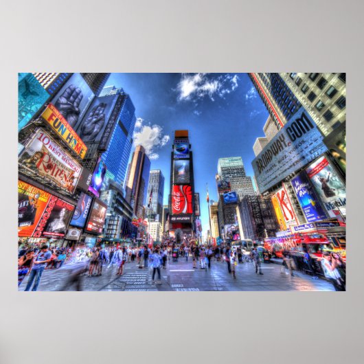 Times Square - New York City Poster (Voorkant)