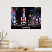 Times Square-New York City Poster (Keuken)