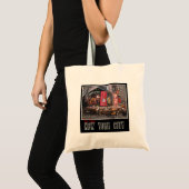 Times Square, New York City Tote Bag (Voorkant (product))