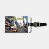 Times Square New York City USA Bagagelabel (Voorkant horizontaal)