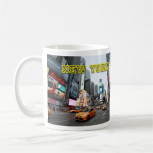 Times Square New York City USA Koffiemok