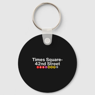 Times Square New York Ondergrondse Station Borden, Sleutelhanger