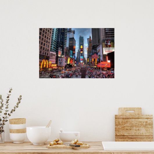 Times Square-New York Print (Keuken)
