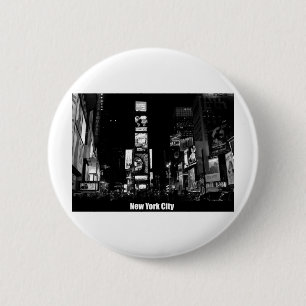Times Square-New York Ronde Button 5,7 Cm