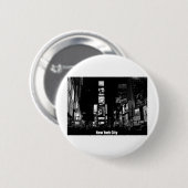 Times Square-New York Ronde Button 5,7 Cm (Voorkant /achterkant)