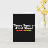 Times Square New York Subway Station Signs, Nyc Tr Kaart (Gele Bloem)