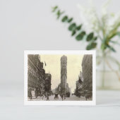 Times Square, New York, Vintage 1910 Briefkaart (Staand voorkant)