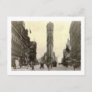 Times Square, New York, Vintage 1910 Briefkaart