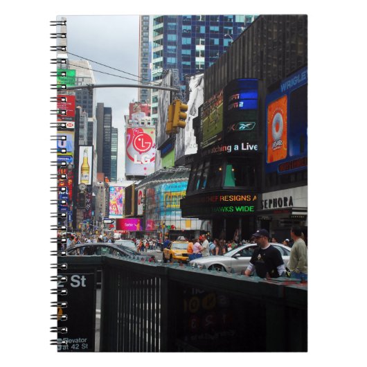 Times Square-notebook Notitieboek (Voorkant)