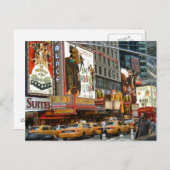 Times Square NY Briefkaart (Voorkant / Achterkant)