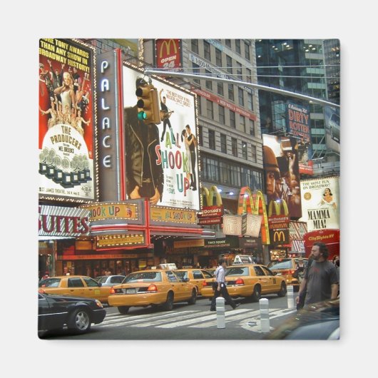 Times Square NY Magneet (Voorkant)