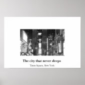 Times Square, NY Poster (Voorkant)