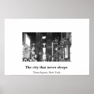 Times Square, NY Poster
