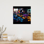 Times Square, NY Poster (Keuken)