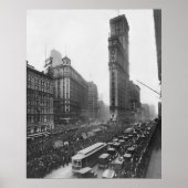 Times Square NYC-foto (1911) Poster (Voorkant)
